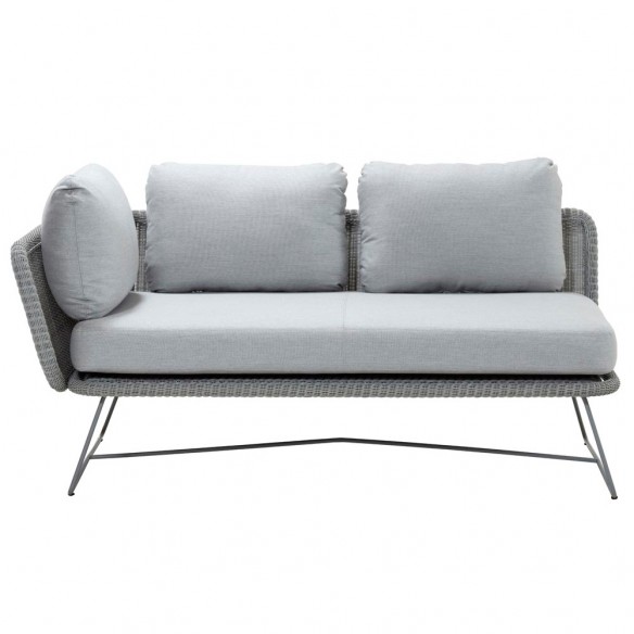 HORIZON Garden Sofa 2 Seater Grey Right module Cane-line