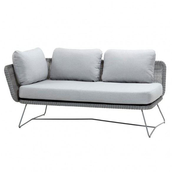 HORIZON Garden Sofa 2 Seater Grey Right module