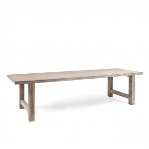 JADE Outdoor Dining Table in Natural Reclaimed Teak W290 2