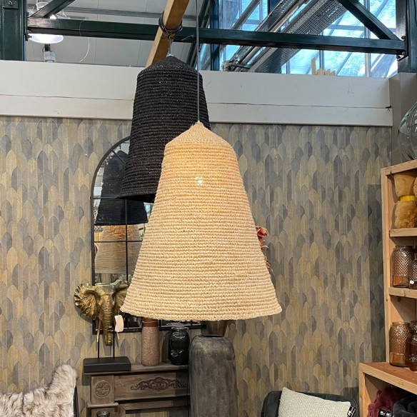 ALGA Hanging Lamps Duo in Natural Seagrass W60cm