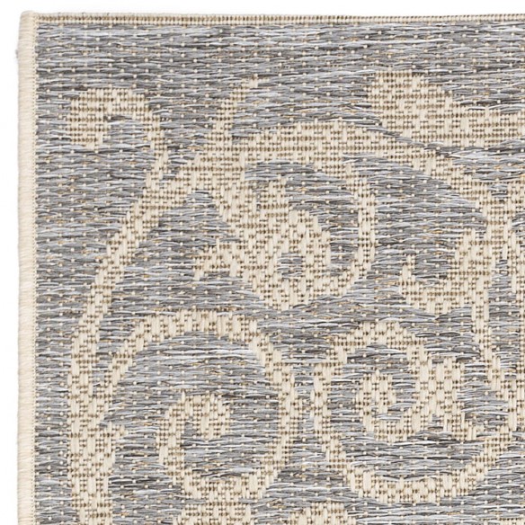 SUMMER QUAI Grey Polypropylene Outdoor Rug 180x280cm