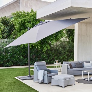HYDE LUXE tilt parasol 3x3m... 2