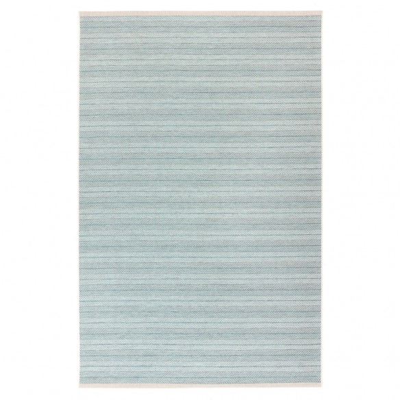 Tapis d'extérieur RYLANDER Turquoise en polypropylène 230x330cm