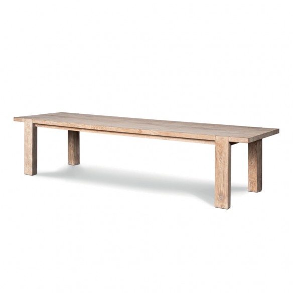 MAESTRO Outdoor Dining Table in Natural Reclaimed Teak W330