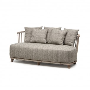 CARLA Garden Sofa 2 Seater in Natural Reclaimed Teak 2