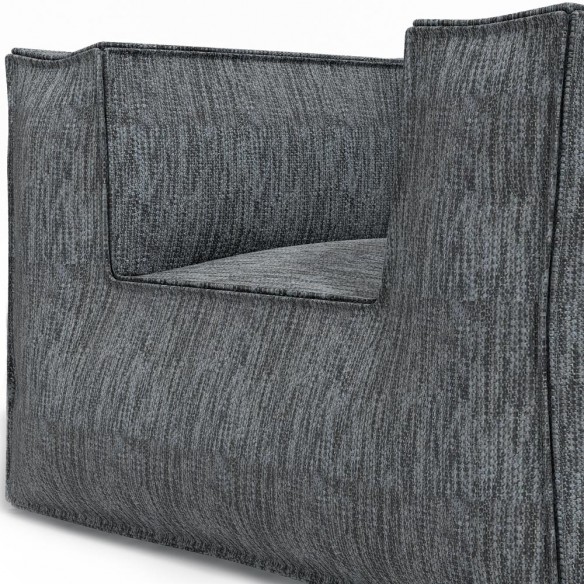 Fauteuil VELTY CLUB anthracite