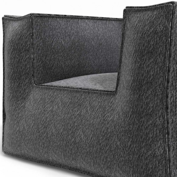 Fauteuil VELTY CLUB gris