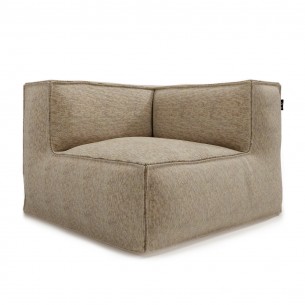 Fauteuil d’angle VELTY CORNER or