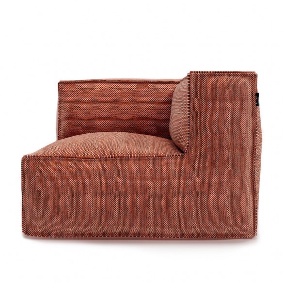 Fauteuil d’angle VELTY CORNER terracotta