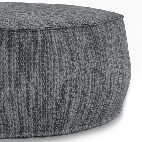 Pouf rond VELTY anthracite