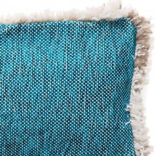 VELTY Scatter Cushion Peacock Blue 50x30cm 2