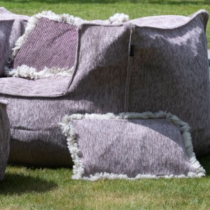 VELTY Scatter Cushion Lilac 50x30cm 2
