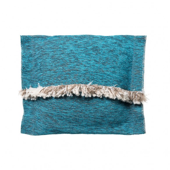 VELTY Scatter Cushion Peacock Blue 50x57cm