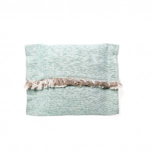 VELTY Scatter Cushion Frosted Blue 40x47cm