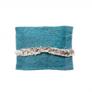 VELTY Scatter Cushion Peacock Blue 40x47cm 2