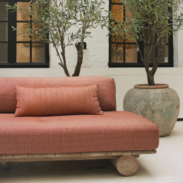 EDGARD Garden Sofa 3 Seater in Natural Reclaimed Teak