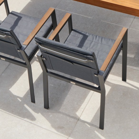 chaises SOHO anthracite
