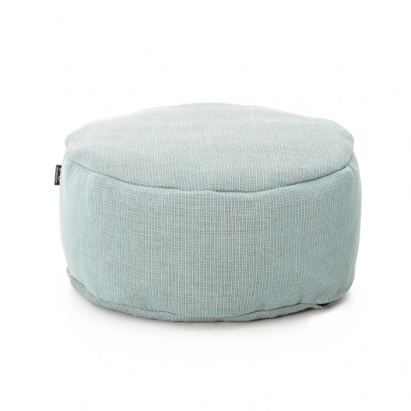 DOTTY Round Pouf Pastel Blue W70cm