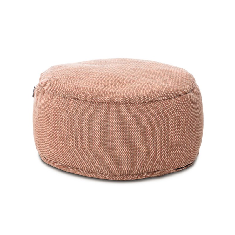 DOTTY Round Pouf Terracotta W70cm