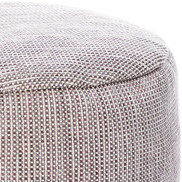 Pouf rond DOTTY prune D70cm