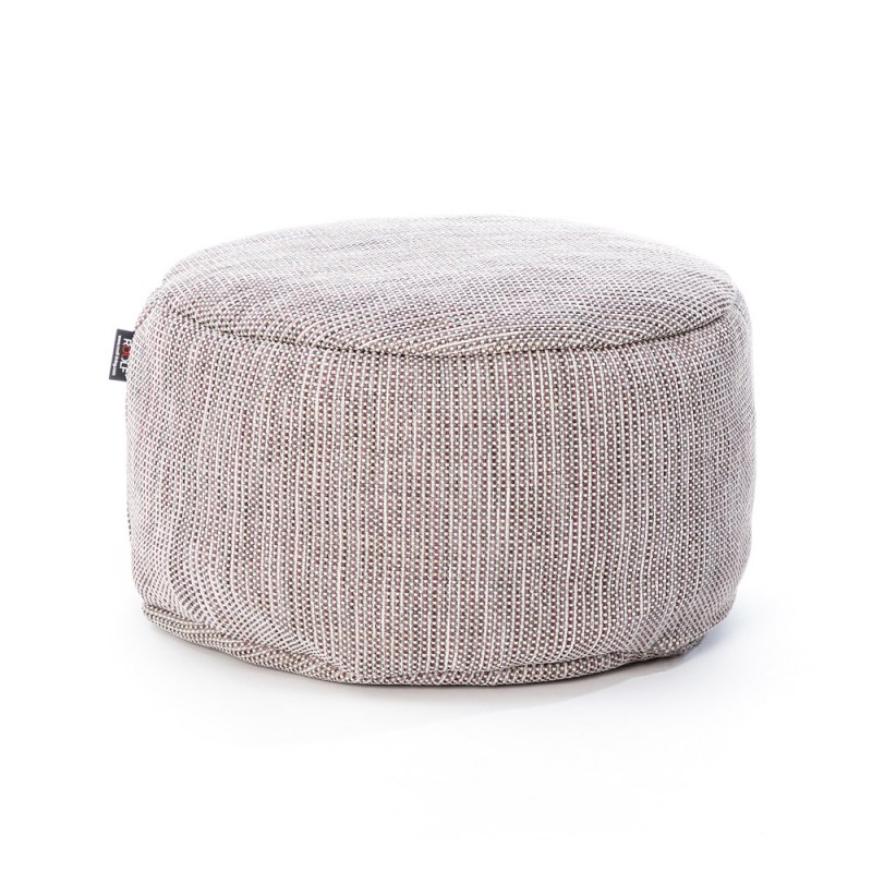 Pouf rond DOTTY prune D70cm