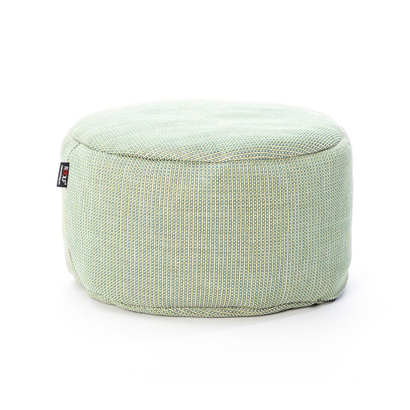 Pouf rond DOTTY vert pistache D70cm