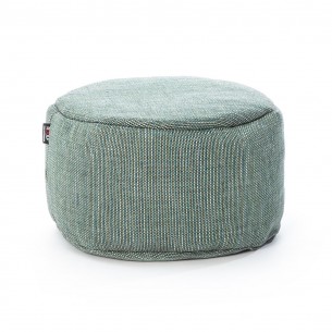 DOTTY Round Pouf Turquoise W70cm