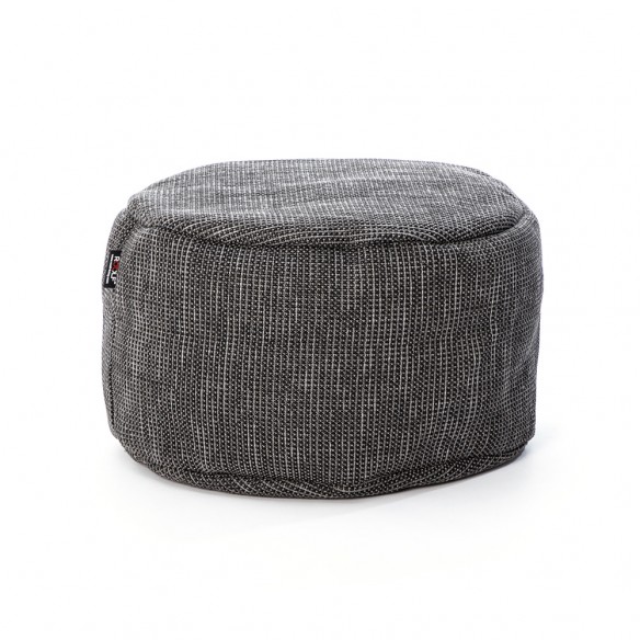 Pouf rond DOTTY anthracite D70cm