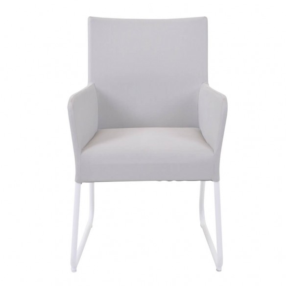 BLIXUM Garden Chair in White and Ivory