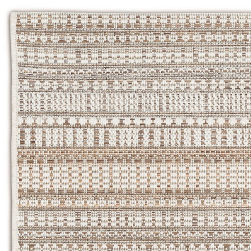 ZULU Brown Polypropylene Outdoor Rug 180x280cm