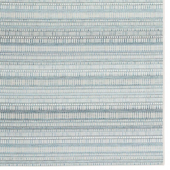 ZULU Blue Polypropylene Outdoor Rug 230x330cm