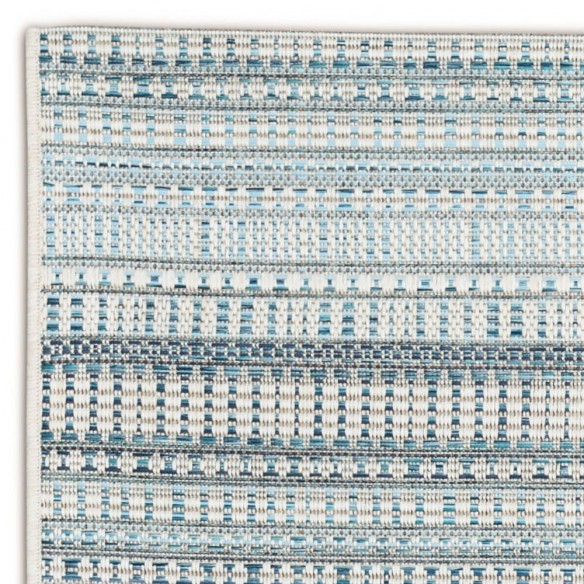 ZULU Blue Polypropylene Outdoor Rug 230x330cm