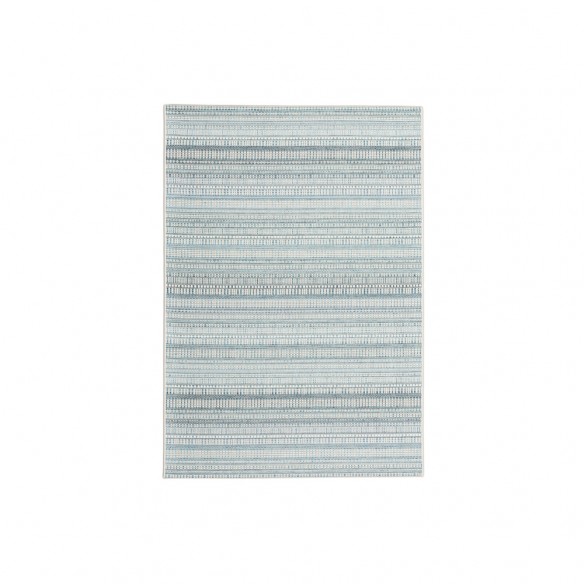 Tapis d'extérieur ZULU Bleu en polypropylène 160x230cm