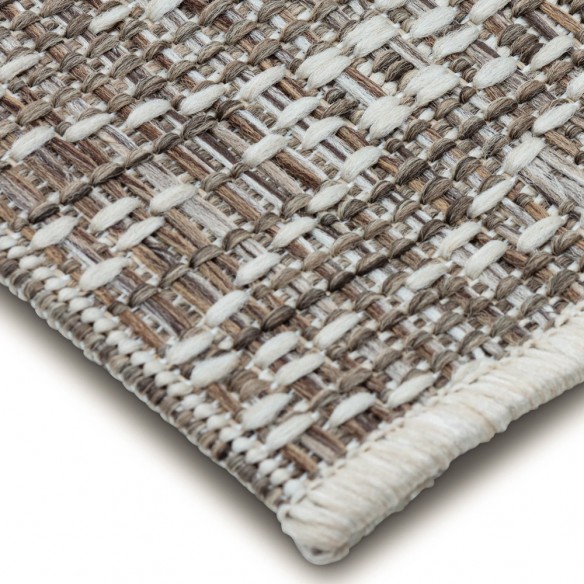 HARLEQUIN Brown Polypropylene Outdoor Rug 180x280cm