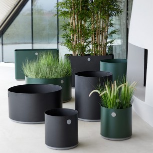 Cache-pot GROW en aluminium... 2