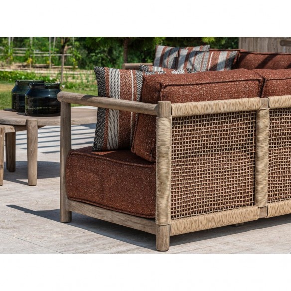 MONA Garden Lounge Set in Natural Reclaimed Teak