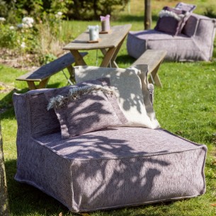 Fauteuil VELTY lilas