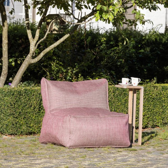 Fauteuil de jardin DOTTY framboise taille M