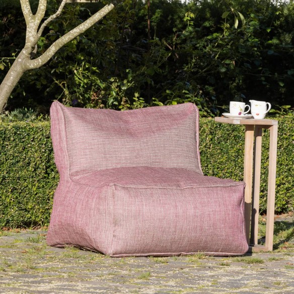 Fauteuil de jardin DOTTY framboise taille M