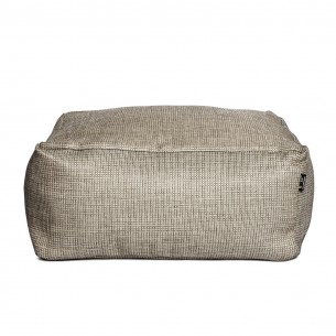 Pouf carré DOTTY vert sauge taille S 2