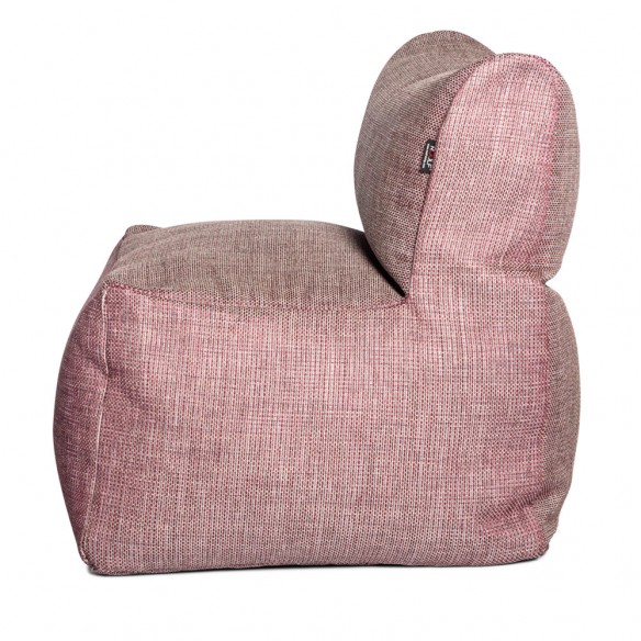 Fauteuil de jardin DOTTY framboise taille XL