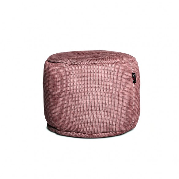 DOTTY Round Pouf Raspberry W50cm