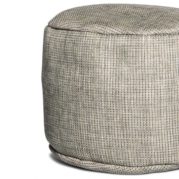 DOTTY Round Pouf Sage Green W50cm