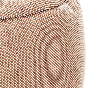 DOTTY Round Pouf Gold W70cm 2