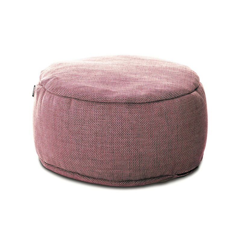 DOTTY Round Pouf Raspberry W70cm