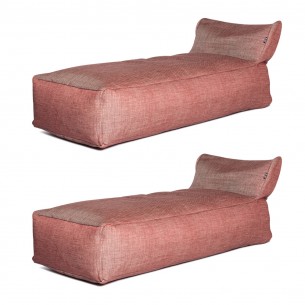 DOTTY Long Chair Duo Cardinal Red 2