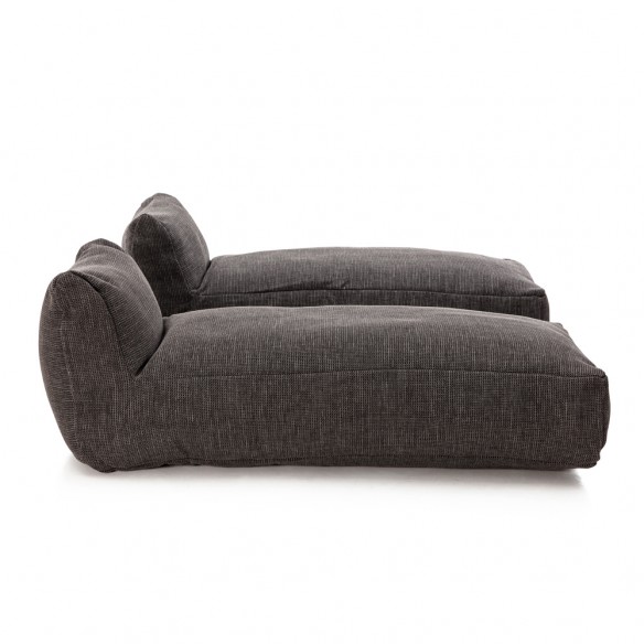 DOTTY Long Chair Duo Anthracite