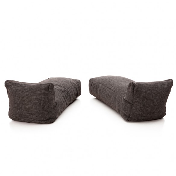 DOTTY Long Chair Duo Anthracite