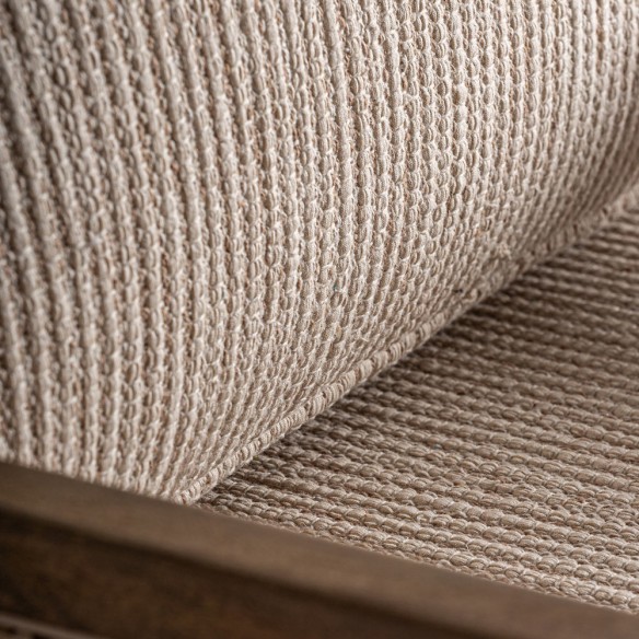 RAVELIA Armchair made of Mango Wood combined with Wicker