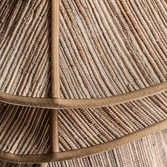 PALMIRA Chandelier in Coconut Wood